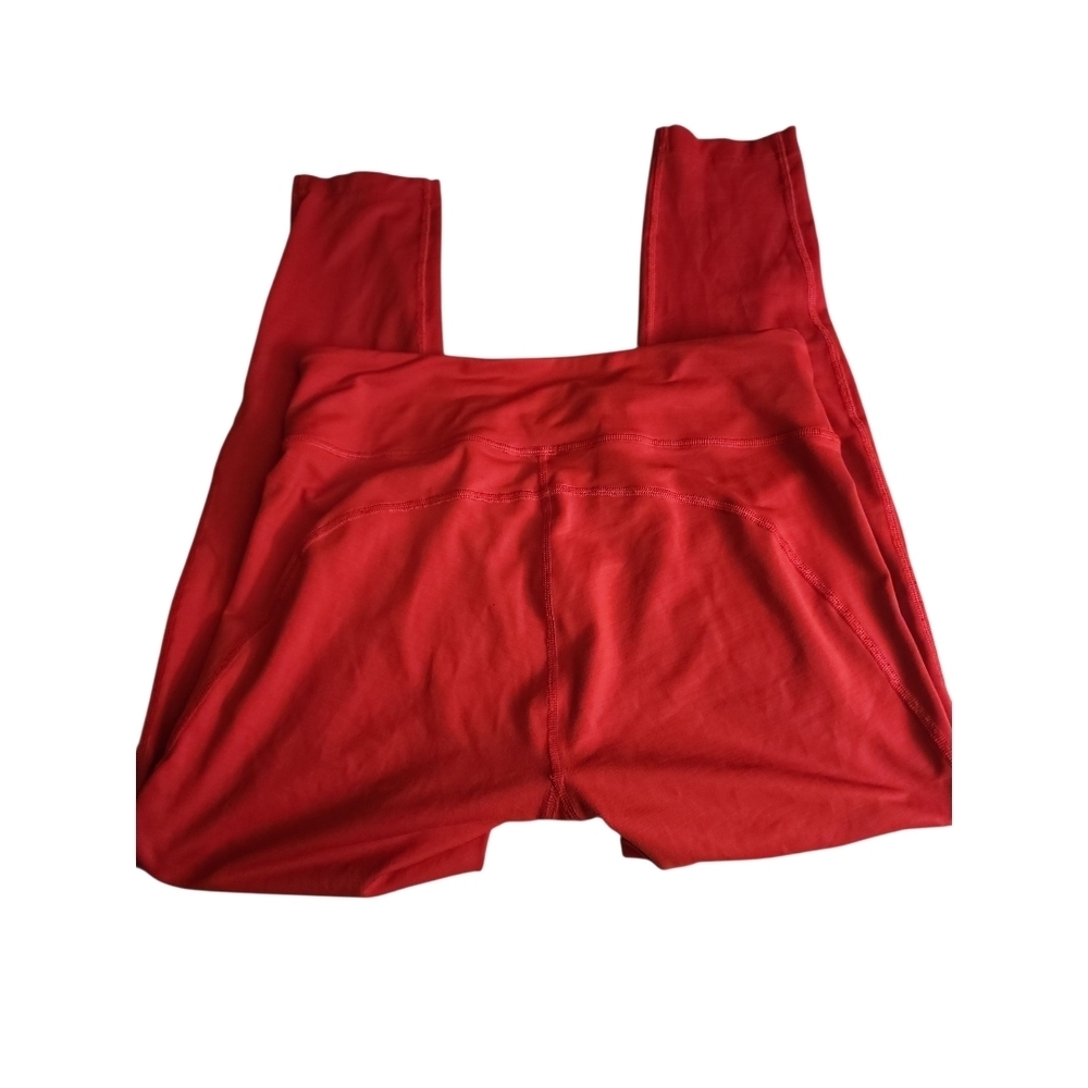 Outdoor Voices Red Leggings Size Medium - Picture 2 of 3